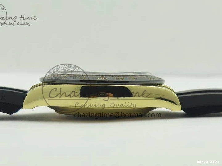 0109 Tailored Daytona 116518 LN YG ARF 1:1 Best Edition Black Dial On Rubber Strap A4130 Super Clone 3479